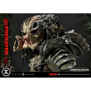 Prime 1 Studio Predator 1/3 Scale Premium Bust Jungle Hunter Predator Unmasked Version 