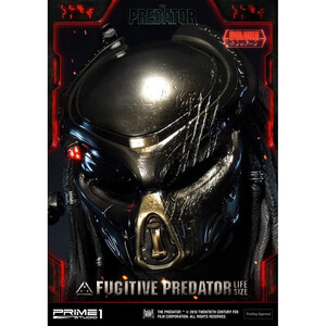 Prime 1 Studio Predator 2018 Life Size Bust Fugitive Predator Deluxe Ver. 