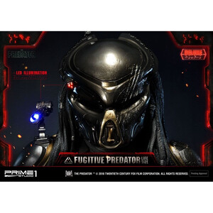 Prime 1 Studio Predator 2018 Life Size Bust Fugitive Predator Deluxe Ver. 