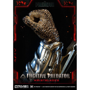Prime 1 Studio Predator 2018 Life Size Bust Fugitive Predator Wristblades 