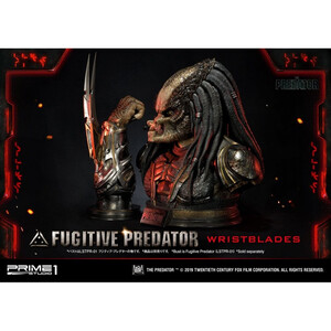 Prime 1 Studio Predator 2018 Life Size Bust Fugitive Predator Wristblades 