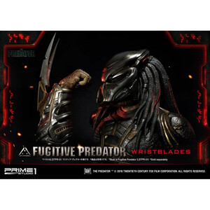 Prime 1 Studio Predator 2018 Life Size Bust Fugitive Predator Wristblades 