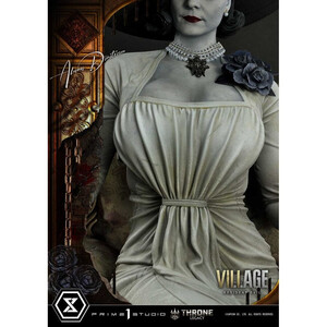 Prime 1 Studio Resident Evil Village 1/4 Scale Throne Legacy Collection Alcina Dimitrescu Deluxe Bonus Version 