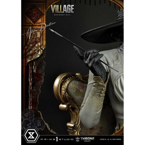 Prime 1 Studio Resident Evil Village 1/4 Scale Throne Legacy Collection Alcina Dimitrescu Deluxe Bonus Version 