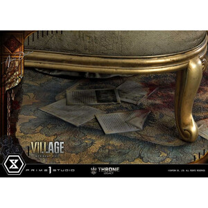 Prime 1 Studio Resident Evil Village 1/4 Scale Throne Legacy Collection Alcina Dimitrescu Deluxe Bonus Version 