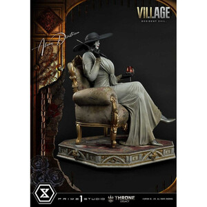 Prime 1 Studio Resident Evil Village 1/4 Scale Throne Legacy Collection Alcina Dimitrescu Deluxe Bonus Version 