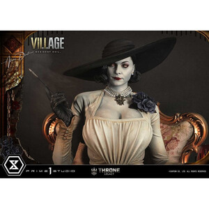 Prime 1 Studio Resident Evil Village 1/4 Scale Throne Legacy Collection Alcina Dimitrescu Deluxe Bonus Version 