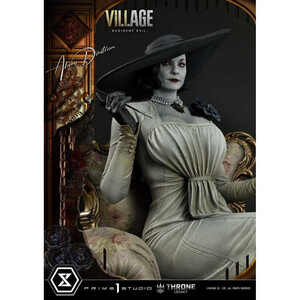 Prime 1 Studio Resident Evil Village 1/4 Scale Throne Legacy Collection Alcina Dimitrescu Deluxe Bonus Version 