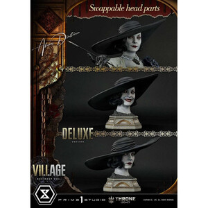 Prime 1 Studio Resident Evil Village 1/4 Scale Throne Legacy Collection Alcina Dimitrescu Deluxe Bonus Version 