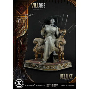 Prime 1 Studio Resident Evil Village 1/4 Scale Throne Legacy Collection Alcina Dimitrescu Deluxe Bonus Version 