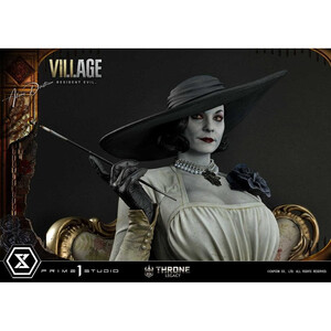Prime 1 Studio Resident Evil Village 1/4 Scale Throne Legacy Collection Alcina Dimitrescu Deluxe Version 