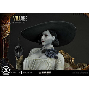 Prime 1 Studio Resident Evil Village 1/4 Scale Throne Legacy Collection Alcina Dimitrescu Deluxe Version 