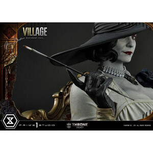 Prime 1 Studio Resident Evil Village 1/4 Scale Throne Legacy Collection Alcina Dimitrescu Deluxe Version 