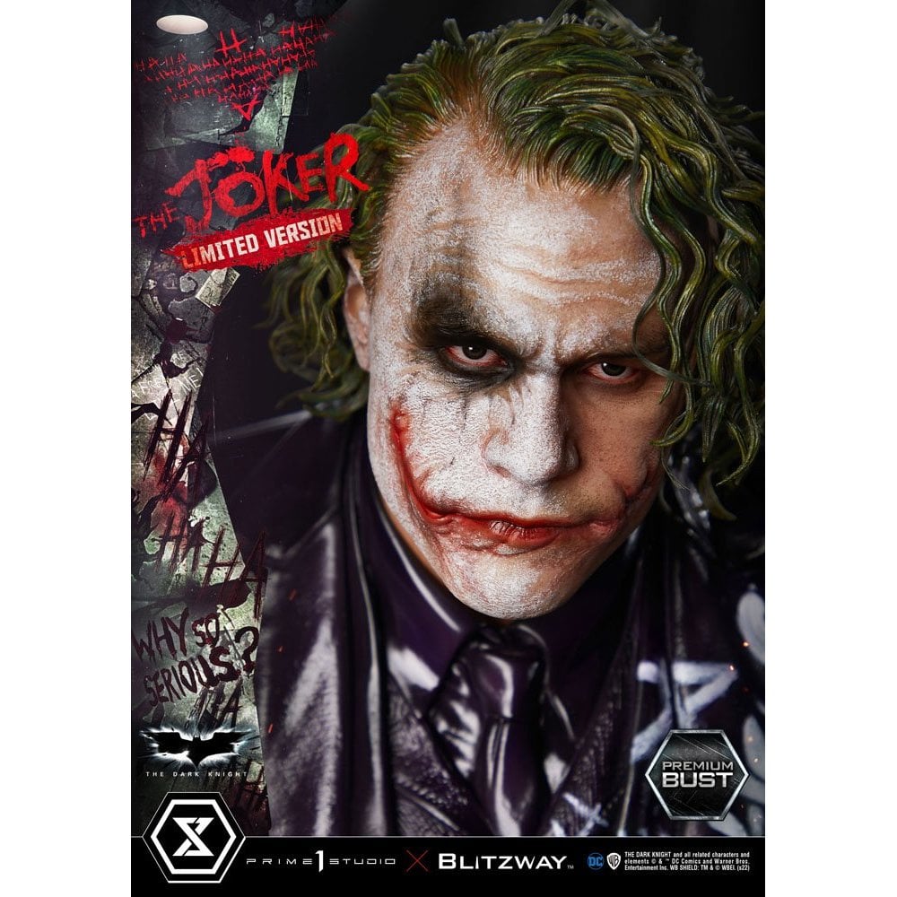 Prime 1 Studio The Dark Knight Premium Bust The Joker Limited Version