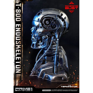 Prime 1 Studio The Terminator 1/2 Scale High Definition Bust T-800 Endoskeleton Head 