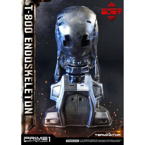 Prime 1 Studio The Terminator 1/2 Scale High Definition Bust T-800 Endoskeleton Head 