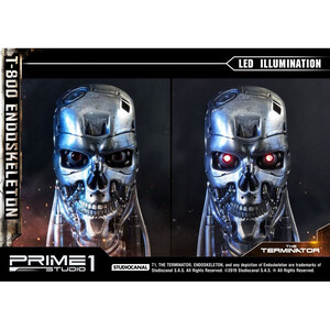 Prime 1 Studio The Terminator 1/2 Scale High Definition Bust T-800 Endoskeleton Head 