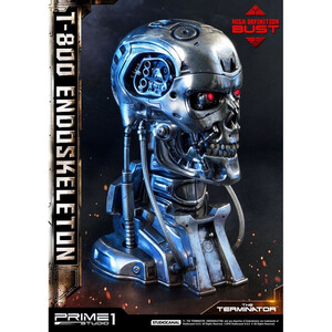 Prime 1 Studio The Terminator 1/2 Scale High Definition Bust T-800 Endoskeleton Head 