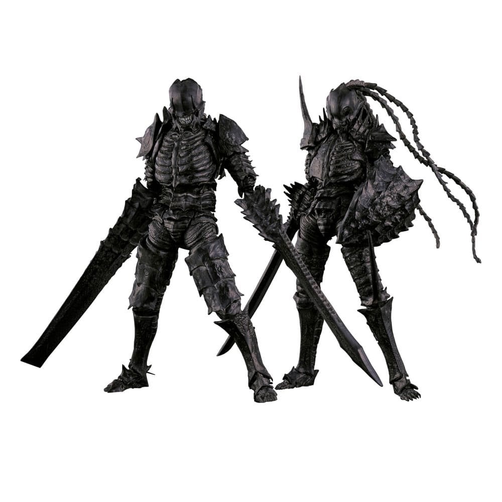 ABARA Action Figure Black Gaunas Kudou Denji & Nayuta Set 