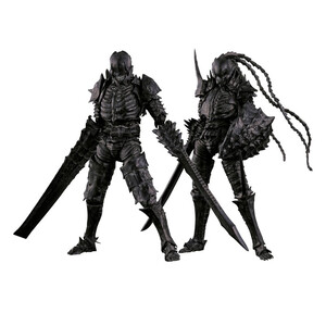 T.E.S.T ABARA Action Figure Black Gaunas Kudou Denji & Nayuta Set 