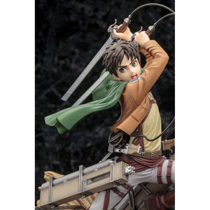 Kotobukiya Attack on Titan 1/8 Scale ARTFXJ Eren Yeager Renewal Package Ver. 