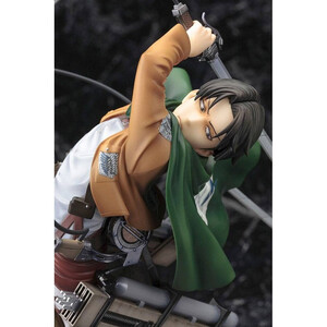 Kotobukiya Attack on Titan 1/8 Scale ARTFXJ Levi Renewal Package Ver. 