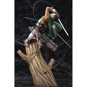 Kotobukiya Attack on Titan 1/8 Scale ARTFXJ Levi Renewal Package Ver. 
