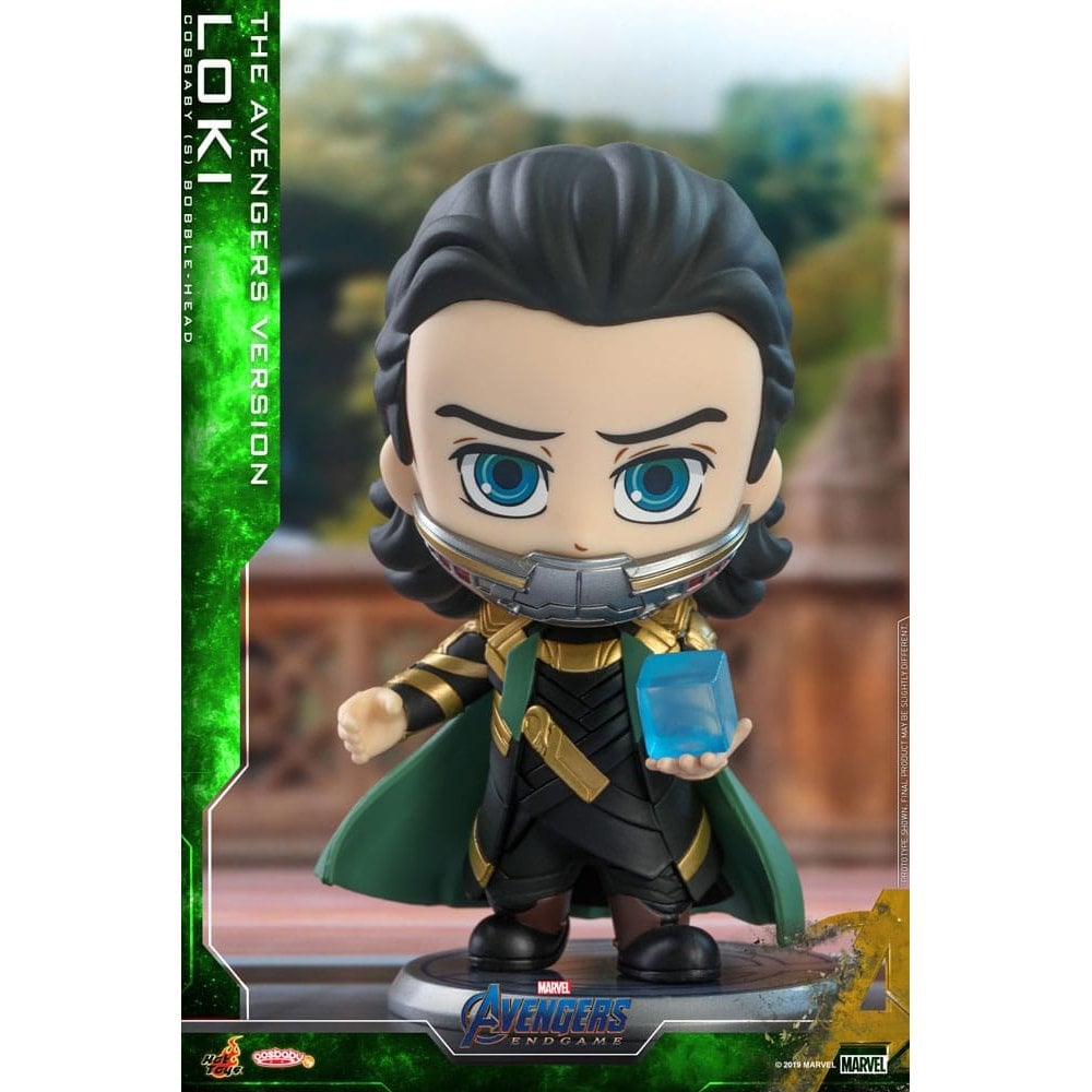 Hot Toys Avengers Endgame Cosbaby (S) Mini Figure Loki (Prisoner Version) 