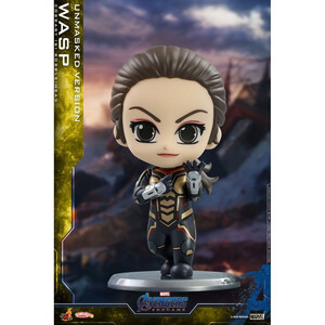 Hot Toys Avengers Endgame Cosbaby (S) Mini Figure The Wasp (Unmasked Version) 