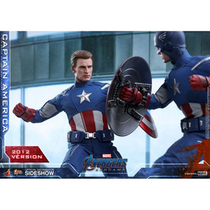 Hot Toys Avengers Endgame Movie Masterpiece 1/6 Scale Captain America (2012 Version) 