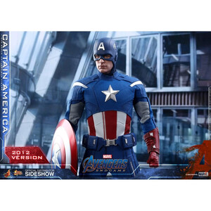 Hot Toys Avengers Endgame Movie Masterpiece 1/6 Scale Captain America (2012 Version) 