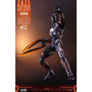 Hot Toys Avengers Infinity War 1/6 Scale Iron Man Neon Tech 4.0 2021 Toy Fair Exclusive 
