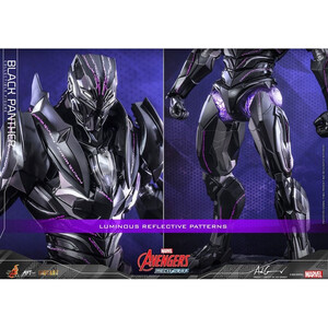 Hot Toys Avengers Mech Strike Artist Collection Diecast Black Panther 