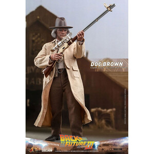 Hot Toys Back To The Future III Movie Masterpiece 1/6 Scale Doc Brown 