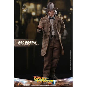 Hot Toys Back To The Future III Movie Masterpiece 1/6 Scale Doc Brown 