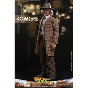 Hot Toys Back To The Future III Movie Masterpiece 1/6 Scale Doc Brown 