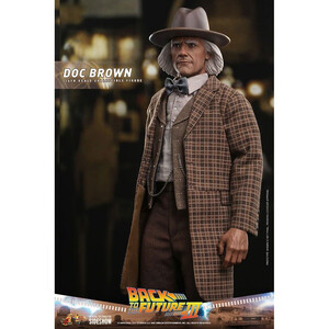 Hot Toys Back To The Future III Movie Masterpiece 1/6 Scale Doc Brown 