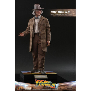 Hot Toys Back To The Future III Movie Masterpiece 1/6 Scale Doc Brown 