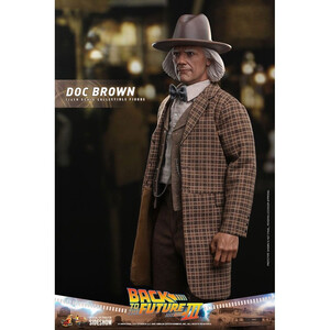 Hot Toys Back To The Future III Movie Masterpiece 1/6 Scale Doc Brown 