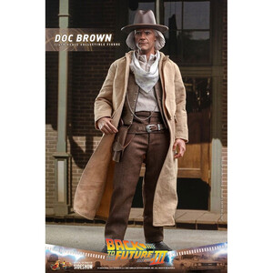 Hot Toys Back To The Future III Movie Masterpiece 1/6 Scale Doc Brown 