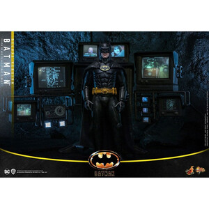 Hot Toys Batman (1989) Movie Masterpiece 1/6 Scale Batman (Deluxe Version) 