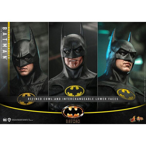 Hot Toys Batman (1989) Movie Masterpiece 1/6 Scale Batman (Deluxe Version) 