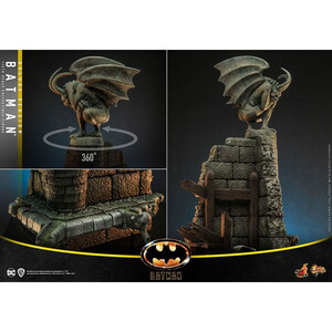 Hot Toys Batman (1989) Movie Masterpiece 1/6 Scale Batman (Deluxe Version) 