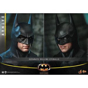 Hot Toys Batman (1989) Movie Masterpiece 1/6 Scale Batman (Deluxe Version) 