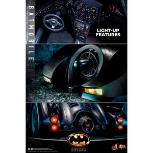 Hot Toys Batman (1989) Movie Masterpiece 1/6 Scale Batmobile 