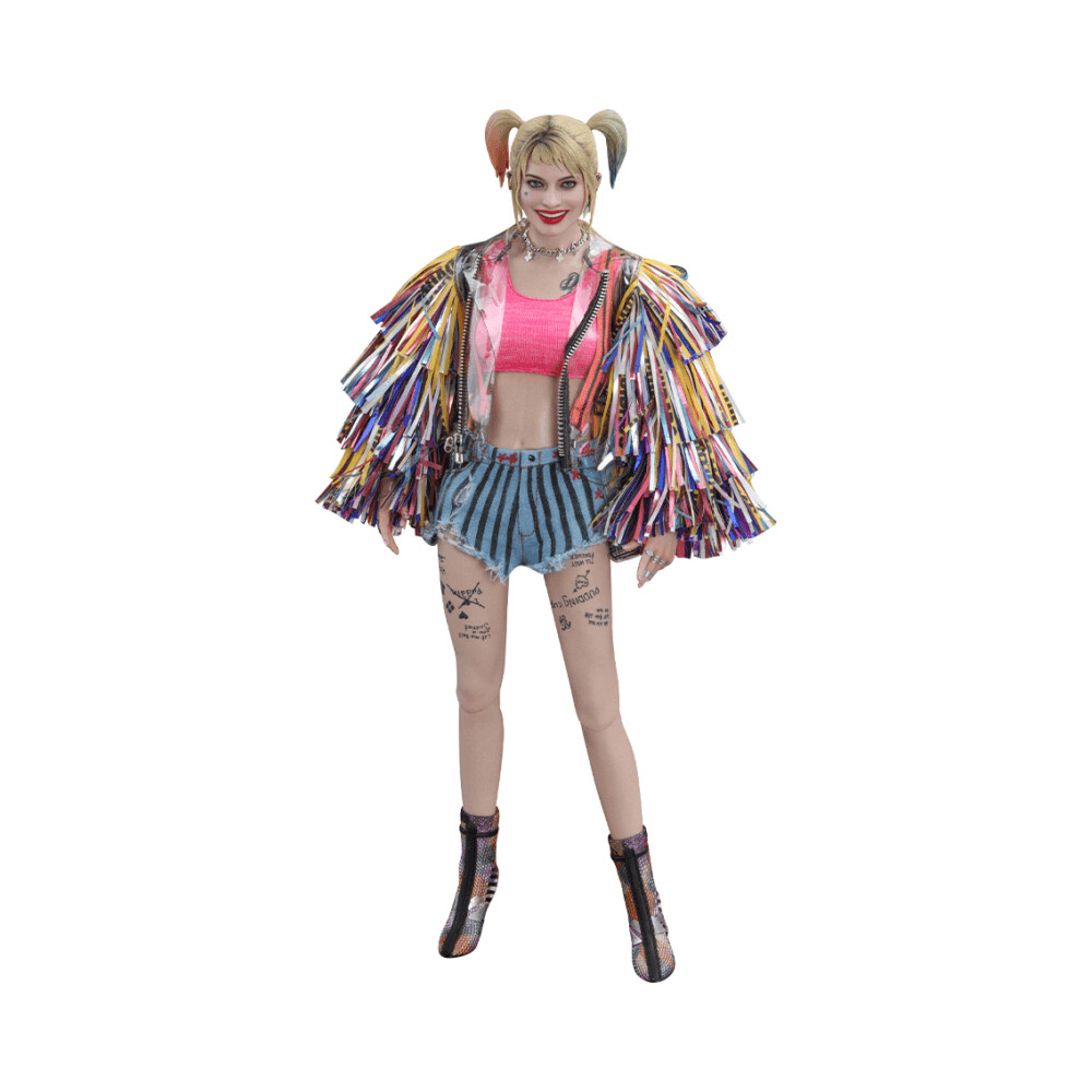Hot Toys Birds of Prey 1/6 Scale Harley Quinn Caution Tape Jacket Ver. 