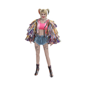 Hot Toys Birds of Prey 1/6 Scale Harley Quinn Caution Tape Jacket Ver. 