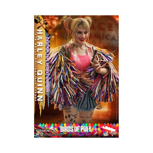 Hot Toys Birds of Prey 1/6 Scale Harley Quinn Caution Tape Jacket Ver. 