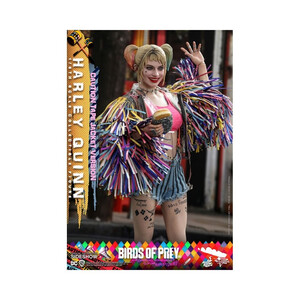 Hot Toys Birds of Prey 1/6 Scale Harley Quinn Caution Tape Jacket Ver. 