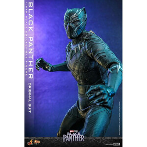 Hot Toys Black Panther Movie Masterpiece 1/6 Scale Black Panther (Original Suit) 31 cm 